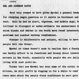 Memorandum from Robert M. L...