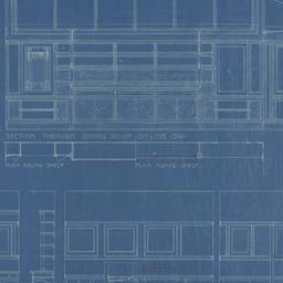 Working drawing #8: Cabinet...