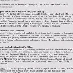 Nominating Committee