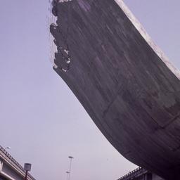 End of undulating highway, ...