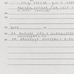 Western questionnaire, answ...