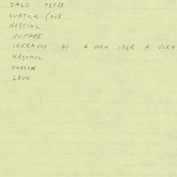 Eastern questionnaire, blue...
