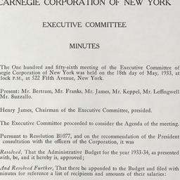 Executive Committee Meeting