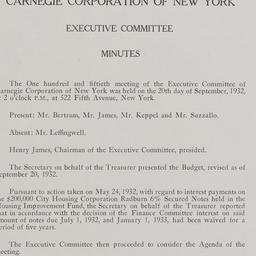 Executive Committee Meeting...