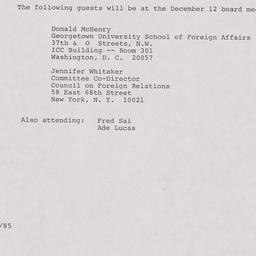 Board of Trustees