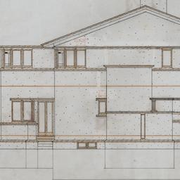 Entrance elevation