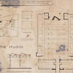 Studio plan, details