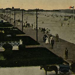 Board Walk & Beach from...