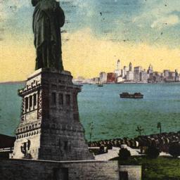 New York Seen from Bedloes ...