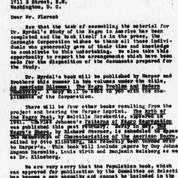 Letter from Frederick P. Ke...