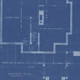 House #2: Basement plan