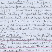 Notes on Slavery and Re.