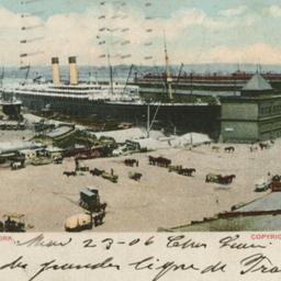 White Star Line Piers New York