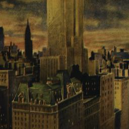 Empire State Bldg. at Sunse...
