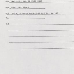 Western questionnaire, answ...