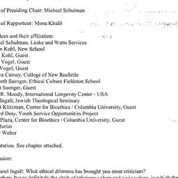 Minutes, 2002-12-11. Ethics...