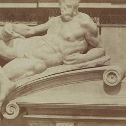 Detail of left-hand figure ...