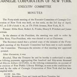 Executive Committee Meeting