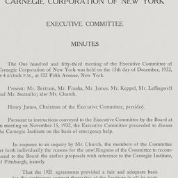 Board Meeting, 12/13/1932