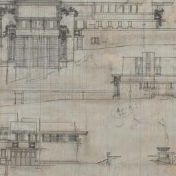 Working drawing #1: Front, ...