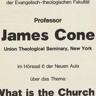 James Cone oversize flyers ...