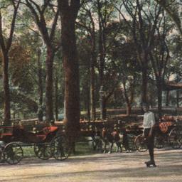 The Mall, Central Park, New...