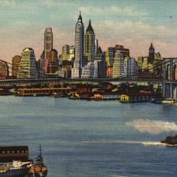 Brooklyn Bridge and Skyline...