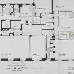 1001 Park Avenue, Plan Of 5...