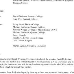 Minutes, 2003-03-06. Econom...