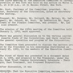 Executive Committee Meeting