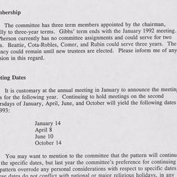Board of Trustees