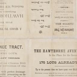 [Map of Hudson Avenue Tract...