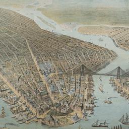 [Bird's-eye view of New...