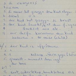 Eastern questionnaire, blue...