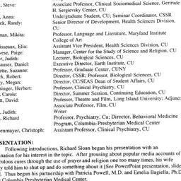 Minutes, 2003-12-05. Scienc...