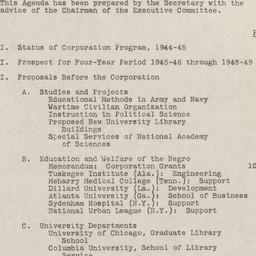 Executive Committee Meeting