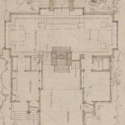 Grounds, first floor plan