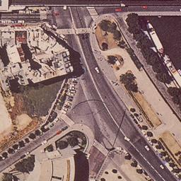 Aerial view of site.