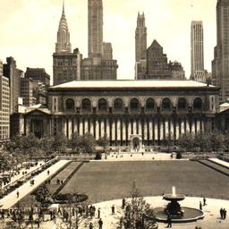 Bryant Park, Public Library...
