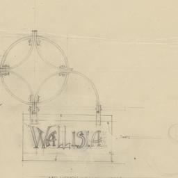Sign sketch elevation