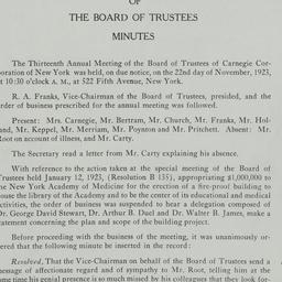Board Meeting - 13th Annual...