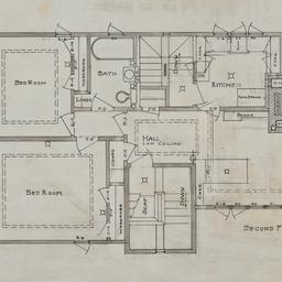 Second floor plan