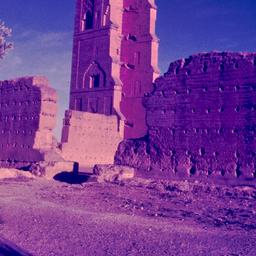 Architectural ruins.