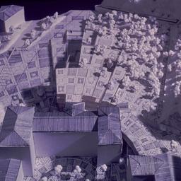Model, aerial view.