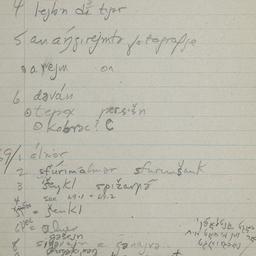 Eastern questionnaire, blue...