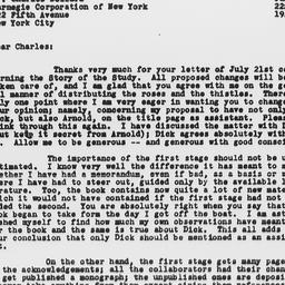Letter from Gunnar Myrdal t...