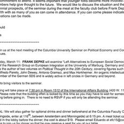 Correspondence, 2004-03-07....