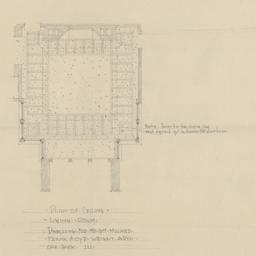 Living room ceiling plan