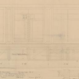 Bookcase door glass design ...