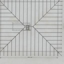 Roof rafter plan